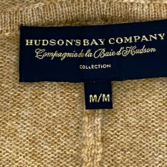 100% Cashmere open Fri t hooded cardigan - Picture 3 of 7